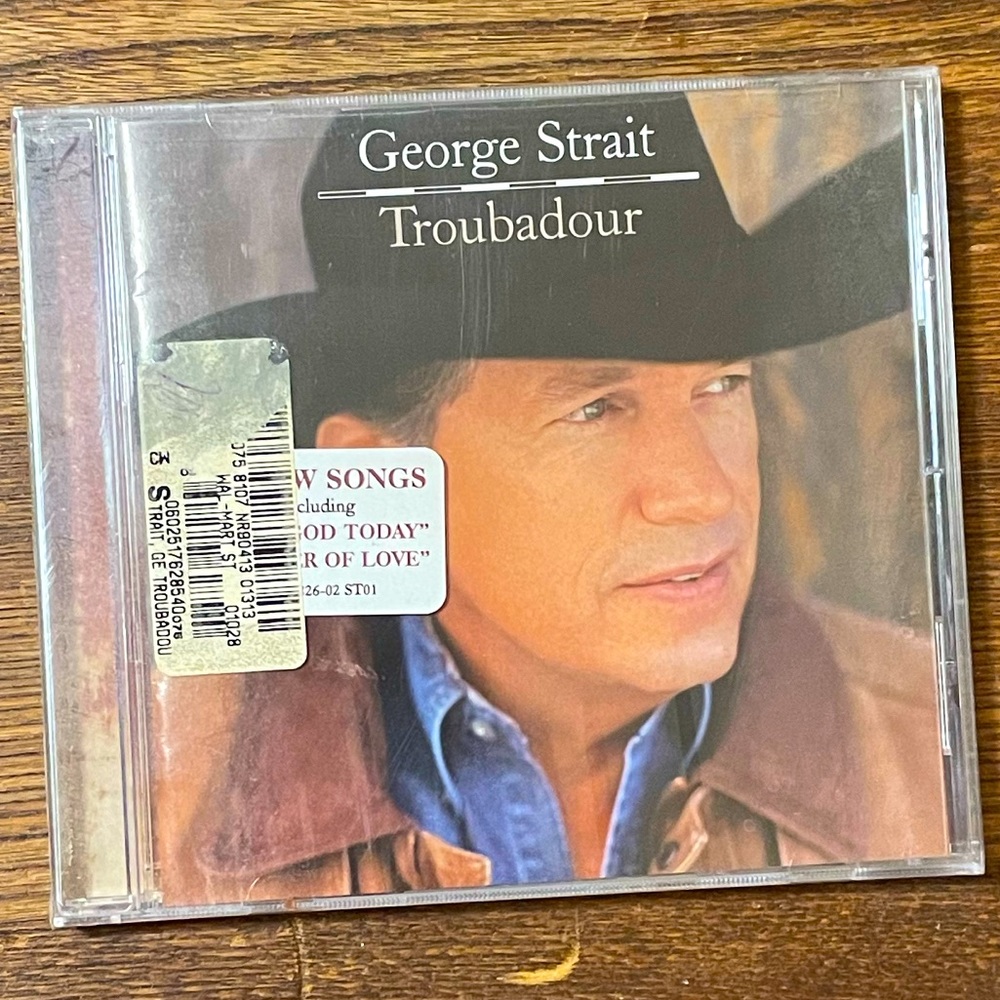 Brand New George Strait Troubadour CD
